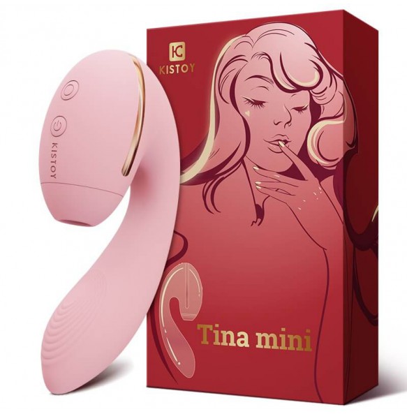 KISS TOY - Tina Mini Clit Suck Vibrator (Chargeable - Pink)